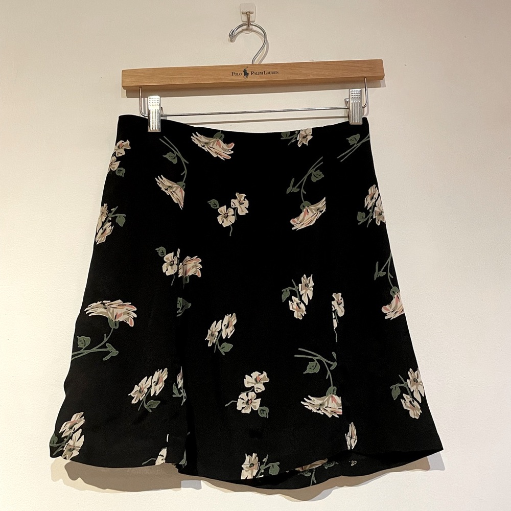 Reformation Floral Skirt